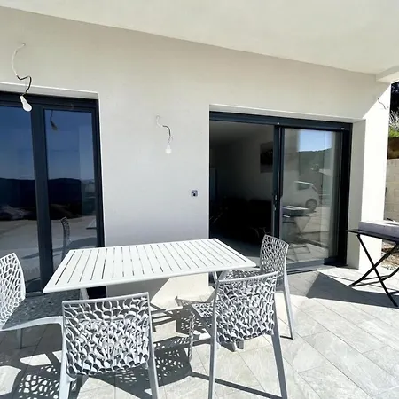 Apartament Casamea - Rez De Villa, Famille ,vue Mer, Clim1 Appietto